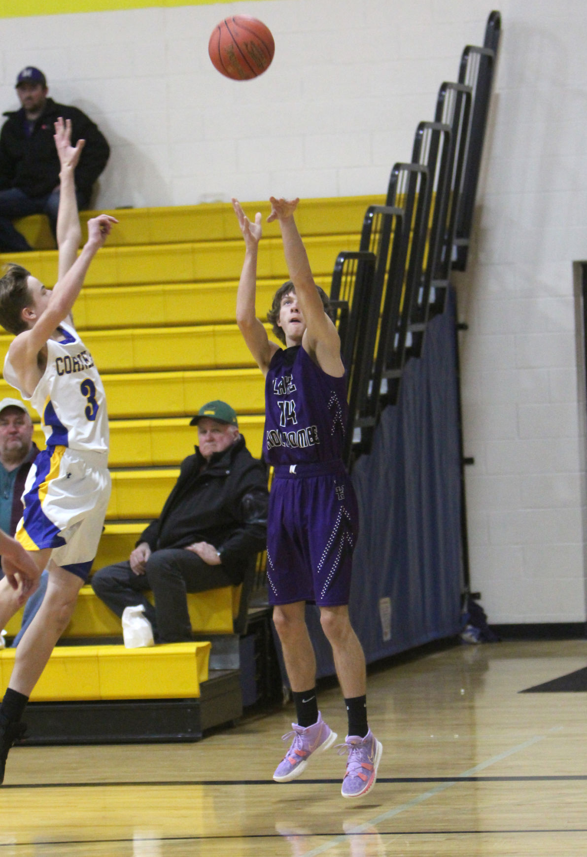Lake Holcombe at Cornell boys basketball 1-14-22